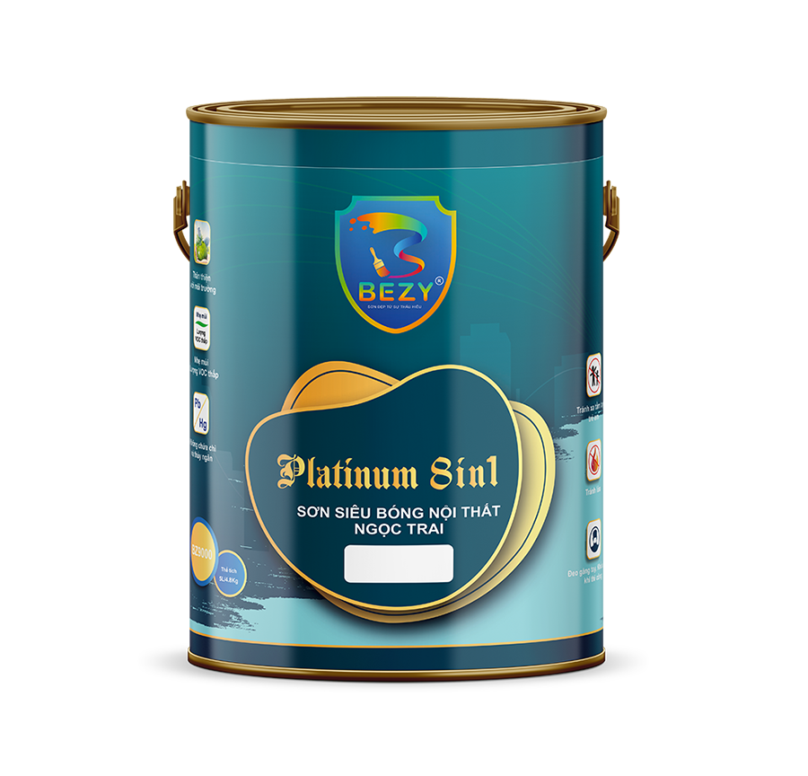 Sơn siêu bóng nội thất ngọc trai